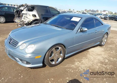 2004 Mercedes-Benz Cl 500 z USA, uszkodzony, nr VIN WDBPJ75J34A040349